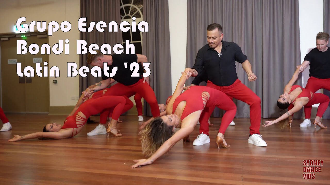 Grupo Esencia - Latin Beats Festival 2023 Bondi Beach - Bachata Group Performance Romeo Santos