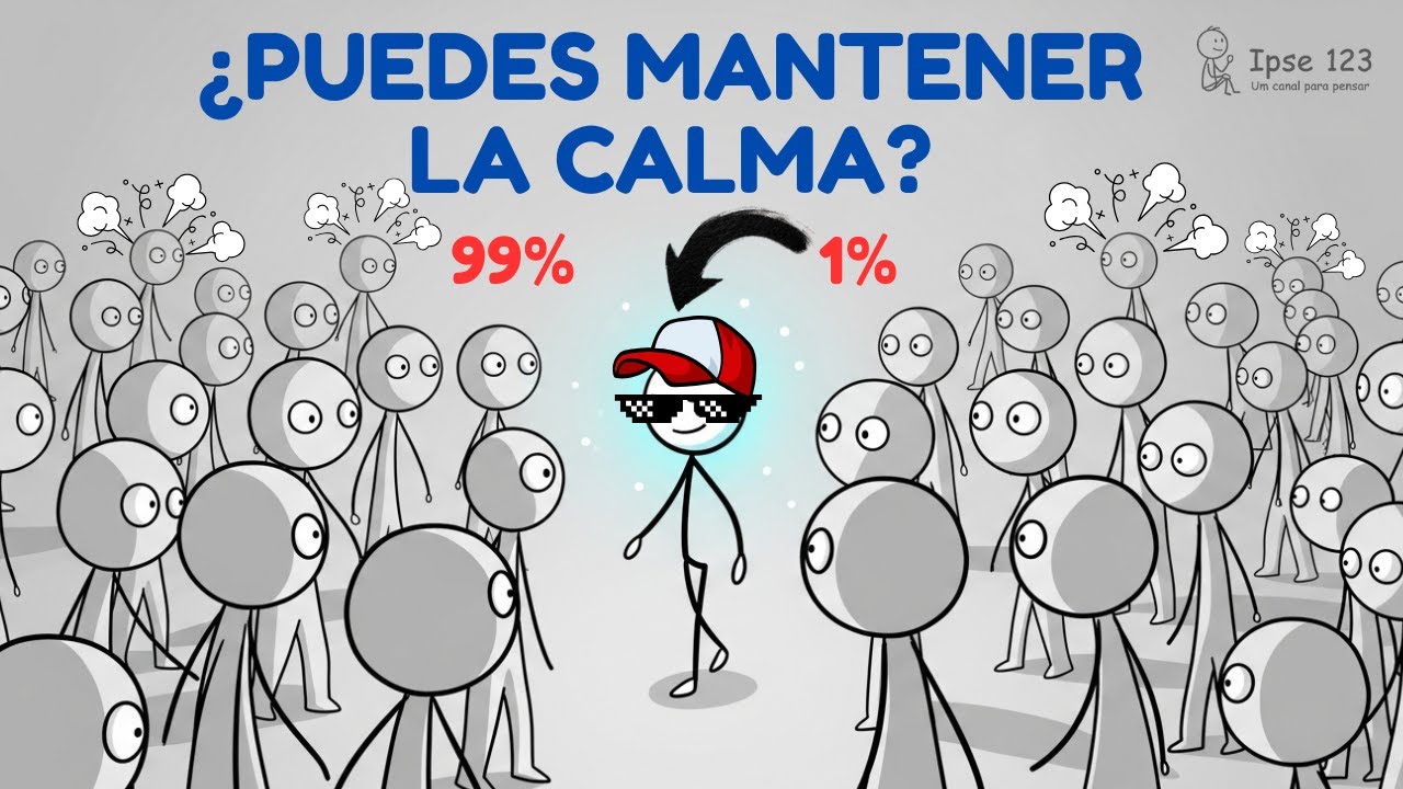 La rara psicología de las personas que mantienen la calma cuando otros la pierden.