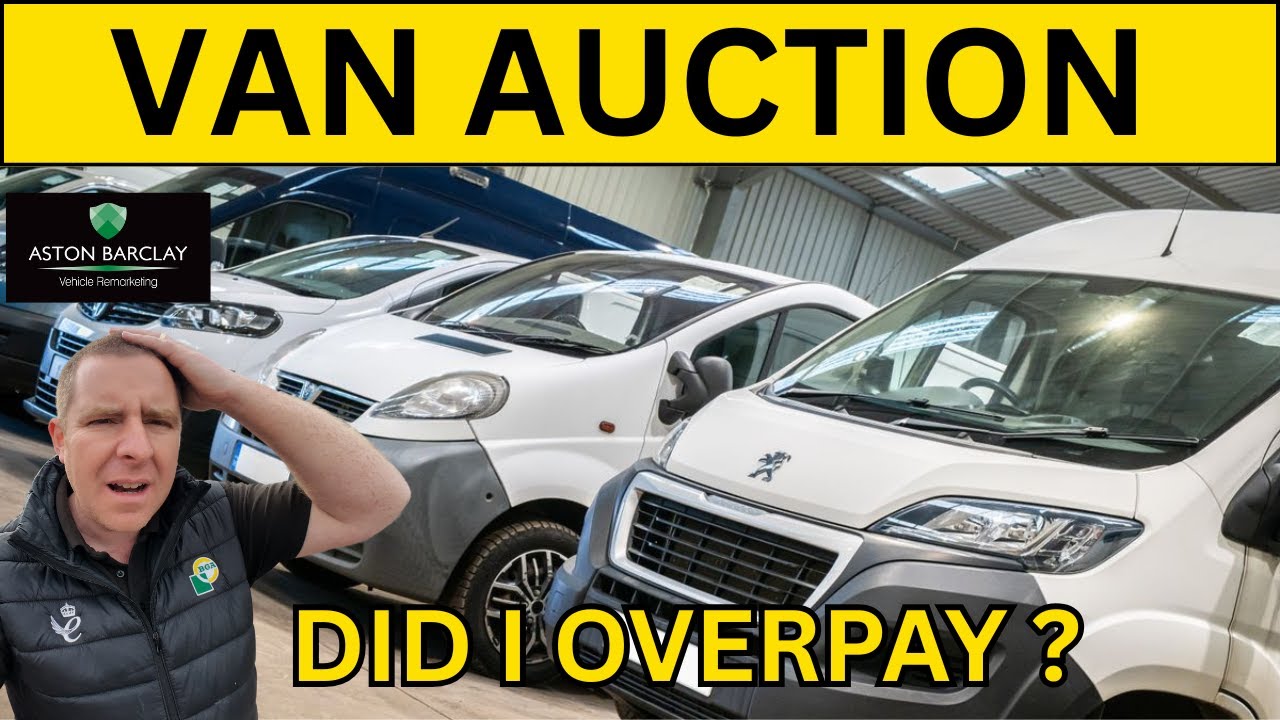 SHOCKING HIGH PRICES PAID AT THIS UK VAN AUCTION