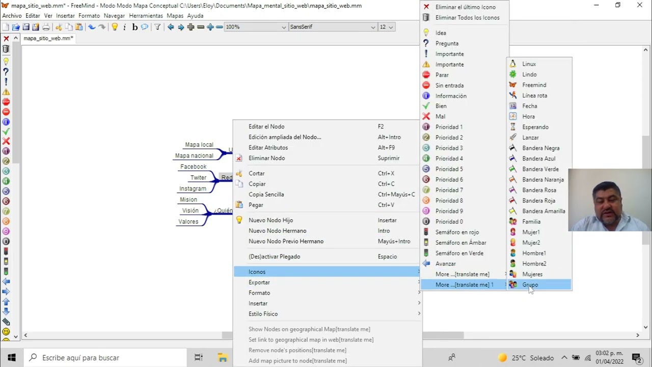 Tutorial de Freemind 2022