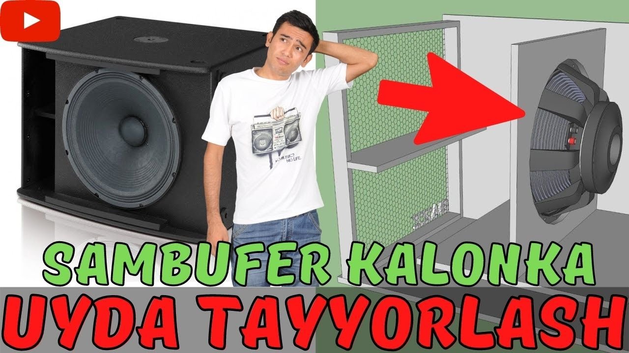 УЙДА САБВУФЕР ТАЙЁРЛАШ (ЖУДА ОСОН) | UYDA SAMBUFER KALONKA TAYYORLASH