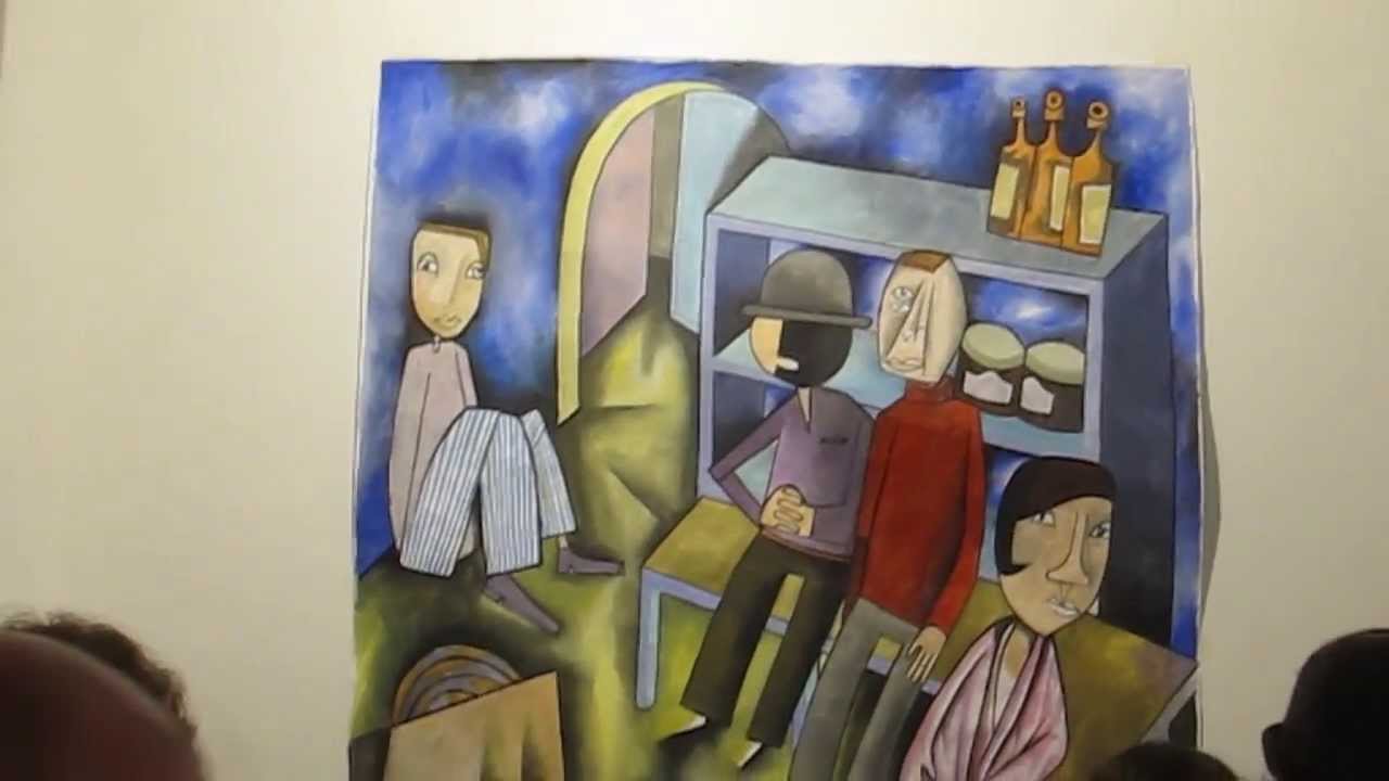 Vernissage von Jim Avignon - "How i met the Internet", bei Feinkunst Krüger