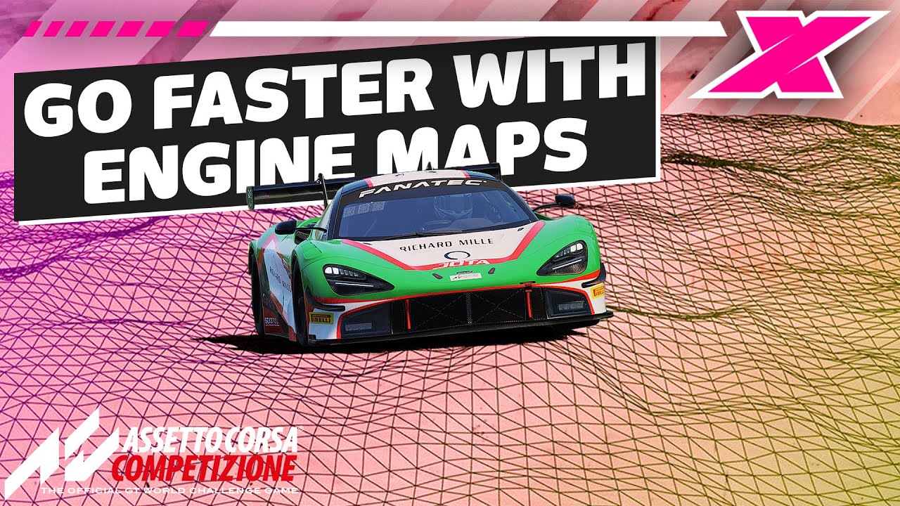 How Engine Maps work in Assetto Corsa Competizione!