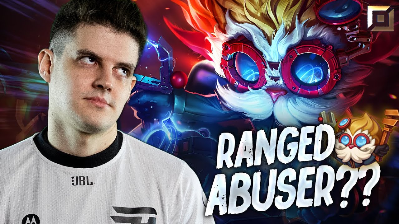Estão me chamando de RANGED ABUSER por jogar de HEIMER no TOP! 😭🛠️