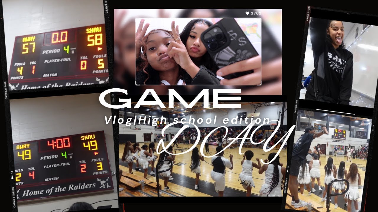 Day in my life of a highschool CHEERLEADER EDITION