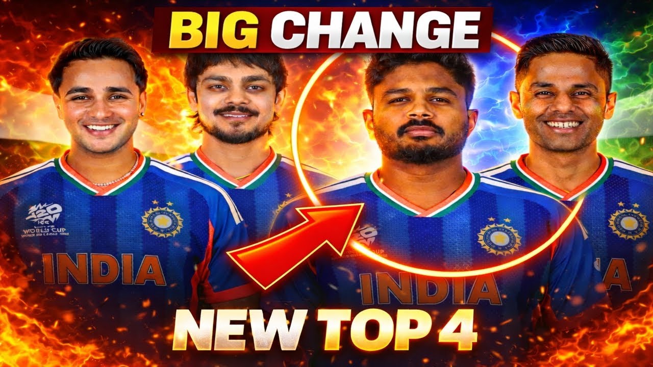 BIG NEWS: Sanju Samson REPLACES Tilak Varma for SA Match! 😱 | T20 World Cup 2026