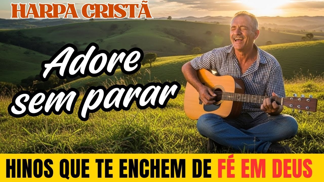 Hinos da Harpa que Mudam Completamente o Ambiente - Alegria e Fé  para o seu dia a dia