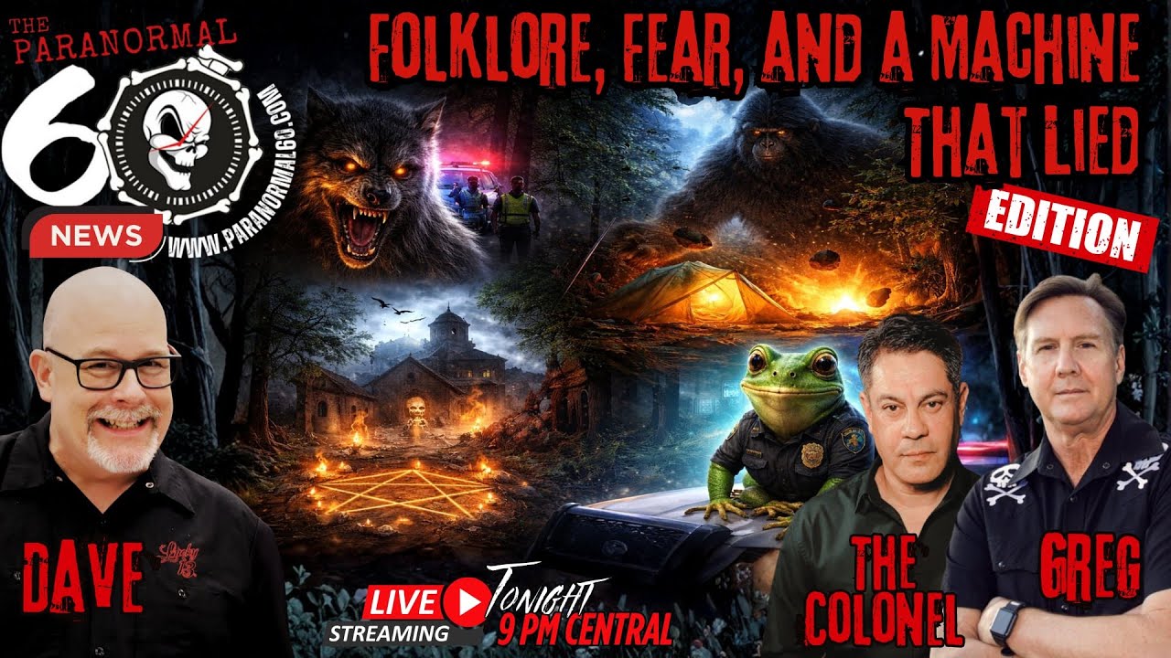 Folklore, Fear, and a Machine That Lied - The Paranormal 60 News