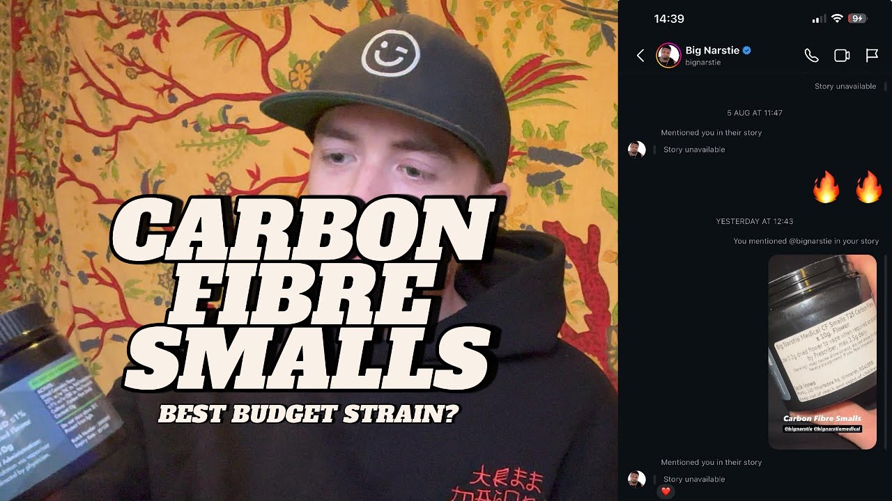 Лучший бюджетный штамм? Carbon Fibre Smalls от Big Narstie Medical Review