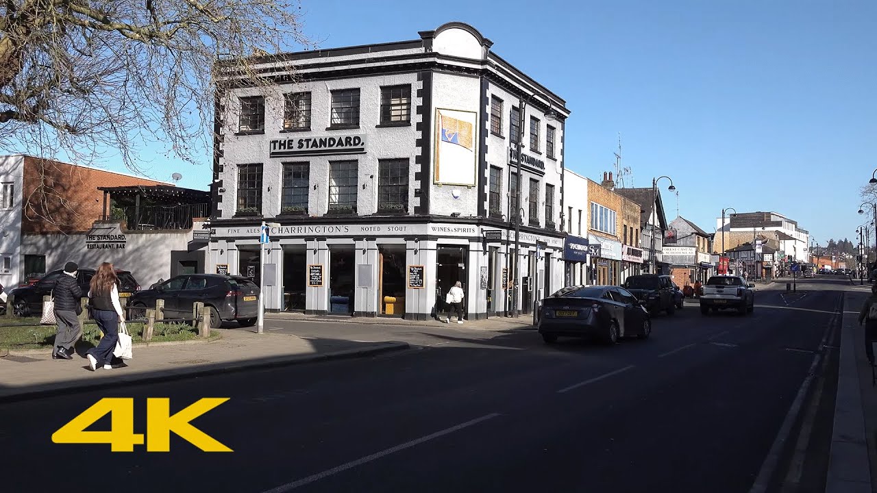 Loughton Walk: Town Centre【4K】