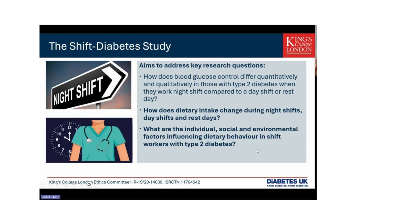 Working the night shift and living with type 2 diabetes