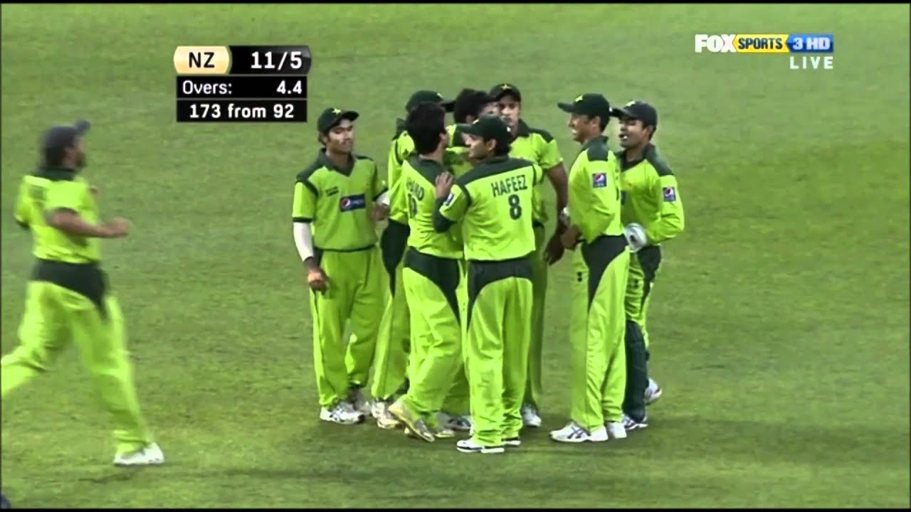 New Zealand's Wicktes v Pakistan 3rd T20 1080p HD