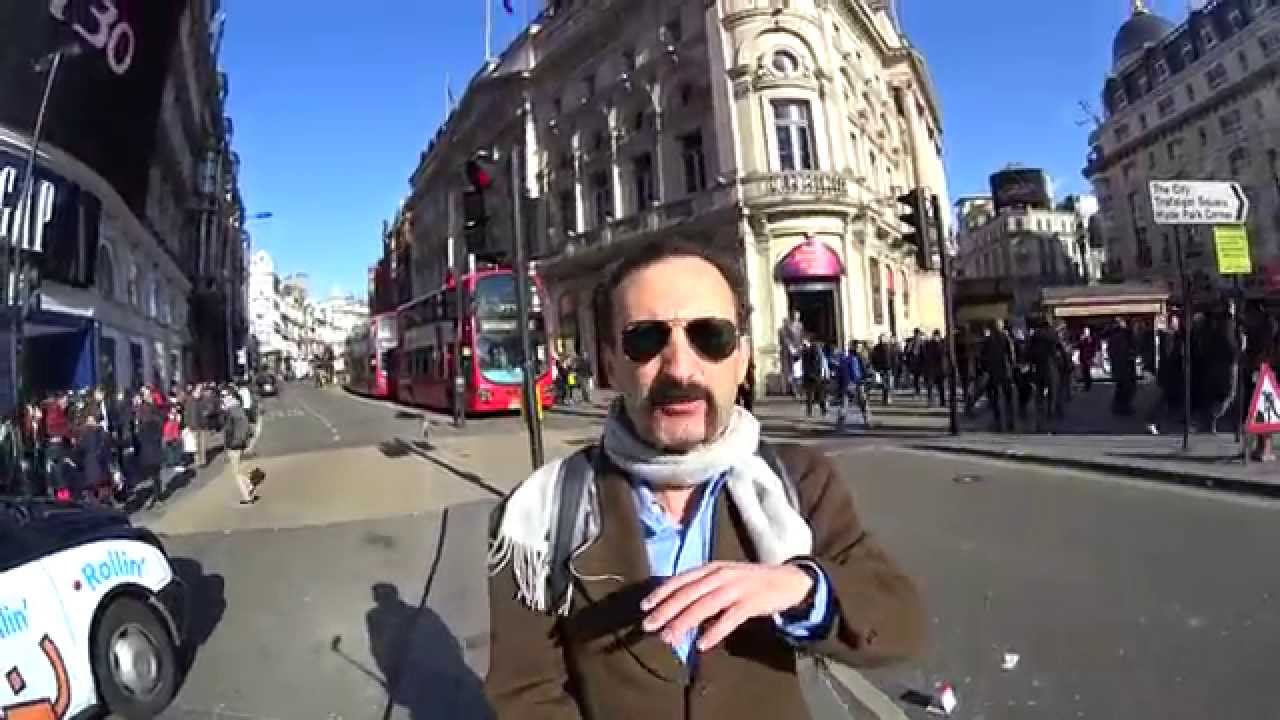 London VLOG from Picadilly Circus in 4K