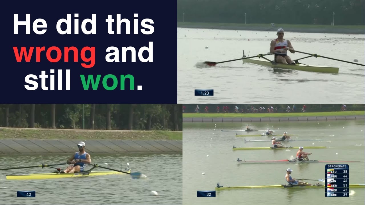 Best Men's Single Scullers Technical Comparison - World Champs 2025 - who was best??