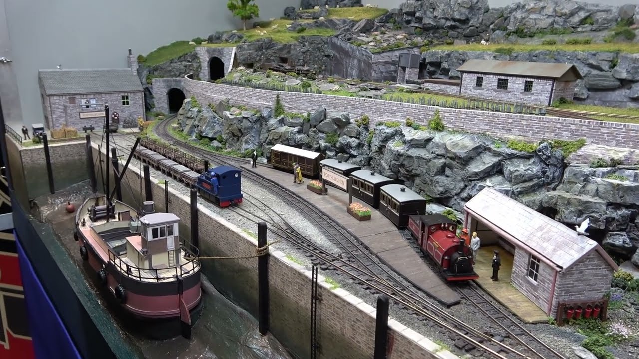 'Porthllechen' OO9 Narrow Gauge Model Railway