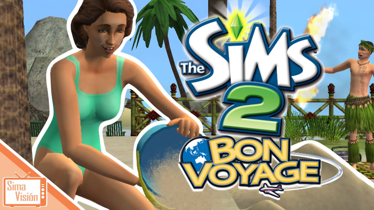 SimaVisión | ¡De vacaciones en la playa con Los Sims 2 Bon Voyage! | Gameplay #Sims2