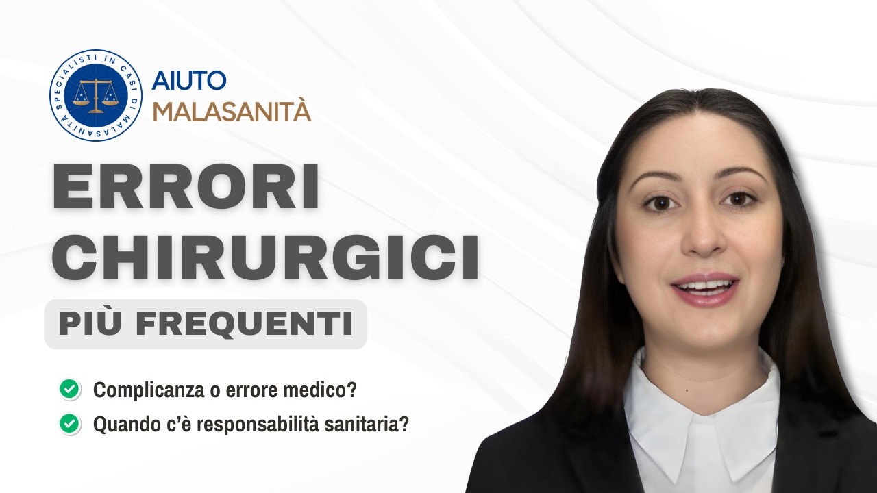 Gli Errori Chirurgici Piu Frequenti