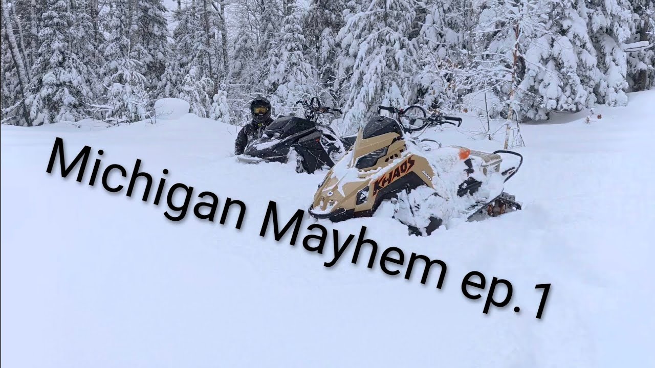 Michigan Mayhem EP.1// Michigan Deep snow December 31 2025