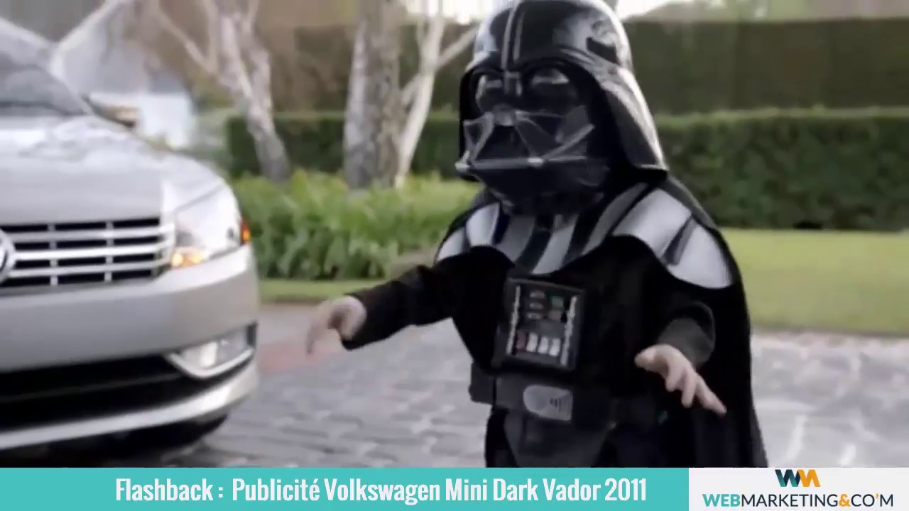 Flashback : publicit&eacute; Volkswagen mini Dark Vador 2011