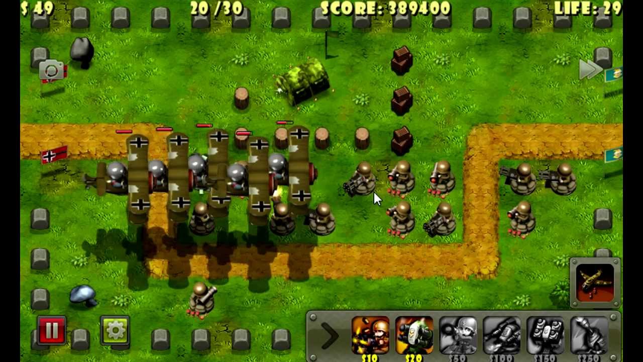 Little Commander: WWII TD Gameplay - Android Mobile Game