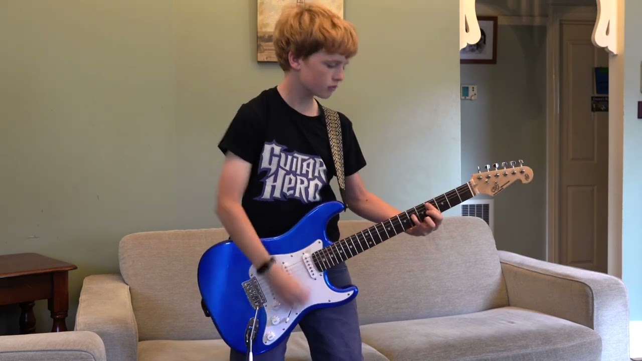 Stone Cold Summer by South Arcade Guitar cover by 12 year old
