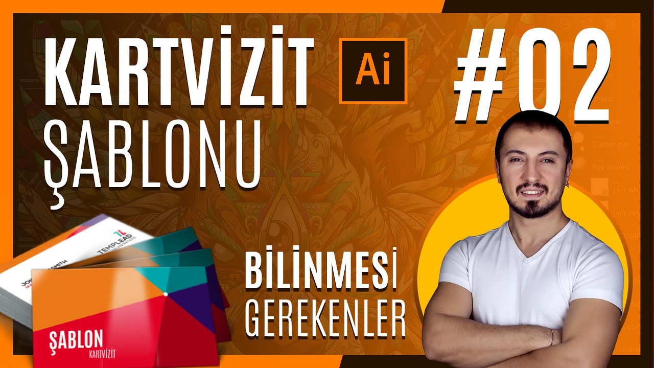 Kartvizit Şablonu Hazırlanışı ve Bilinmesi Gerekenler | Kartvizit Tasarımı Nasıl Yapılır? #02