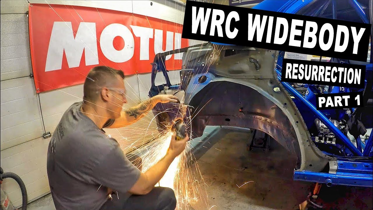 WRC Widebody Resurrection Part 1 - Subaru STi WRC / Gymkhana Build Series