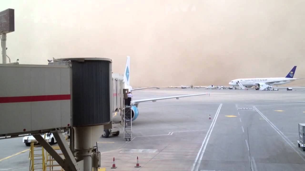 Sandstorm Riyadh Airport