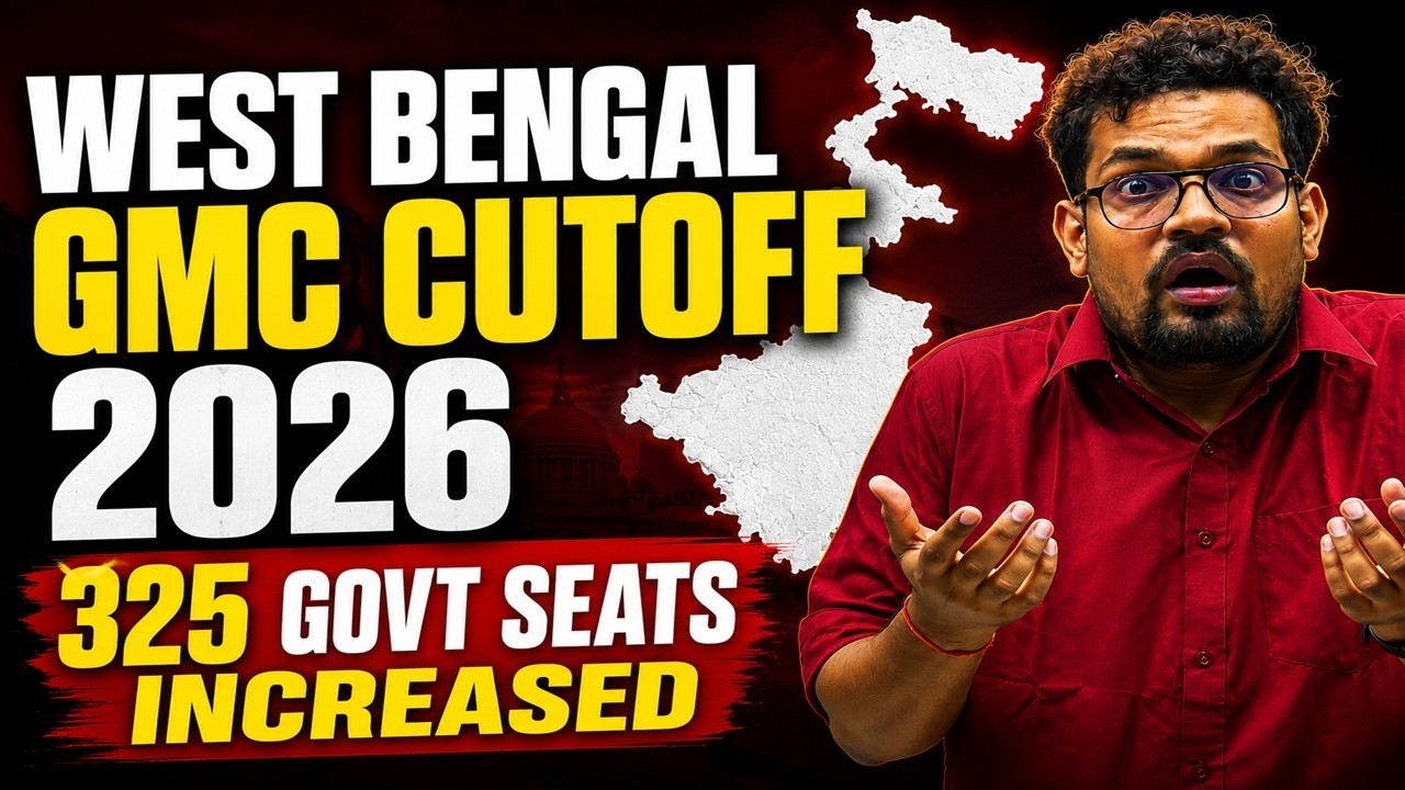 ReNEET 2026 WEST BENGAL GMC Cutoff 🔥 Safe Score for WB State Quota | College Wise Analysis