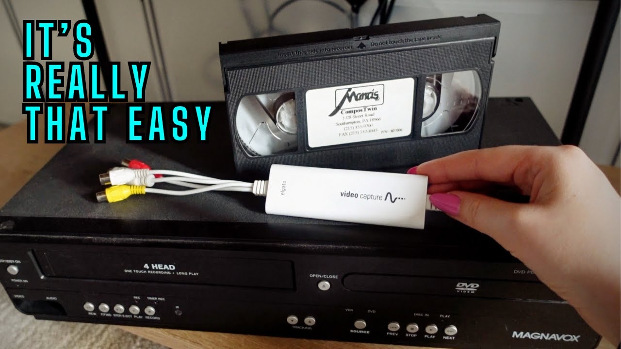 Converting VHS to Digital: Elgato Video Capture Card Tutorial