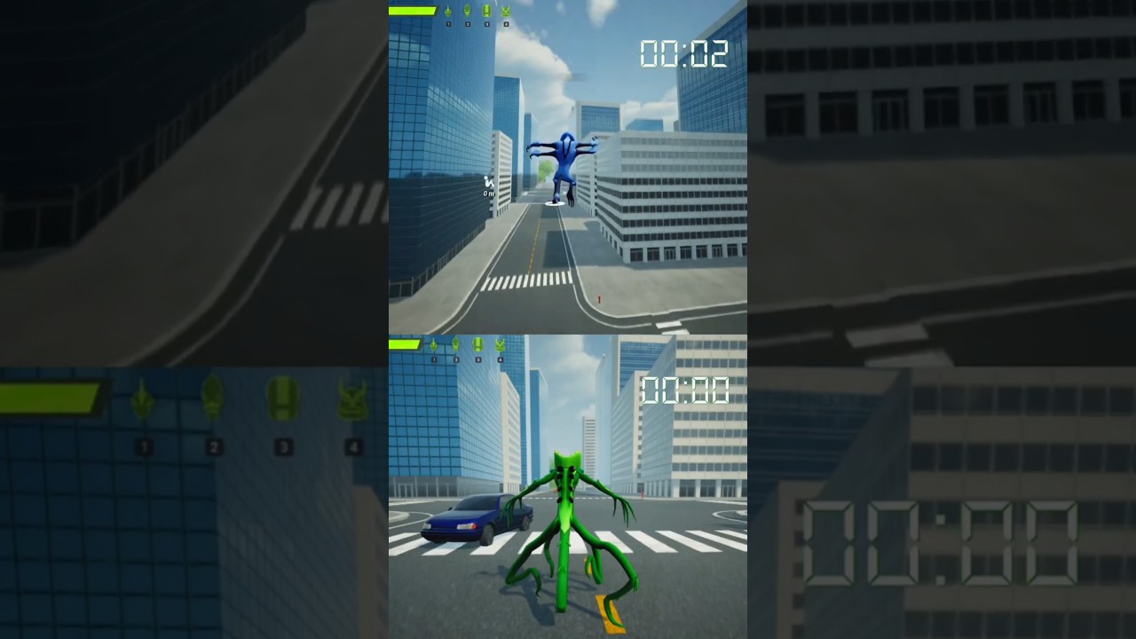 SPIDER MONKEY VS WILDVINE | MOST REALISTIC GALVAN BEN 10 OPEN WORLDGAME| 