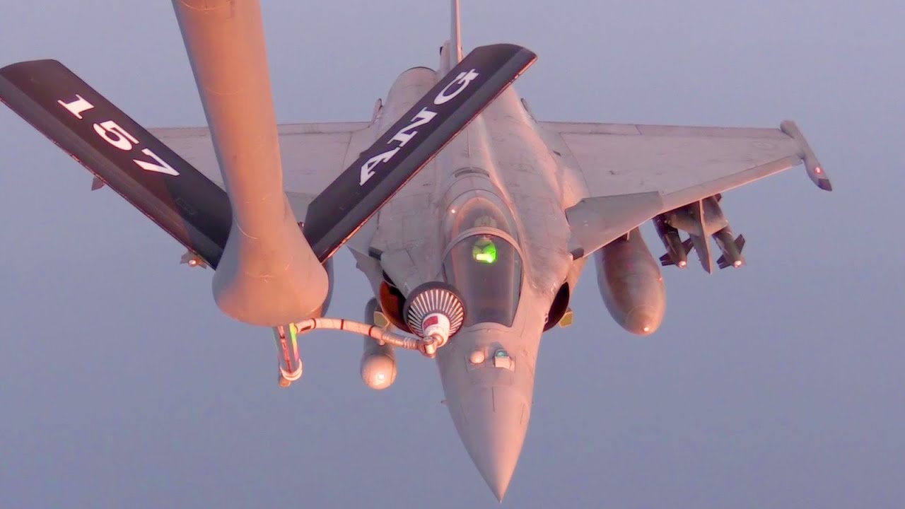 Dassault Rafale F2 Air Refueling - 340th Expeditionary Air Refueling Squadron