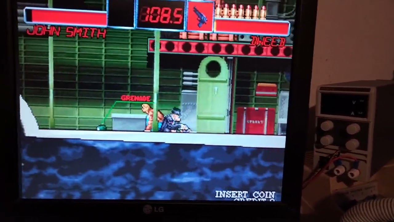 The Outfoxies (Namco NB-1 hardware) PCB repair 