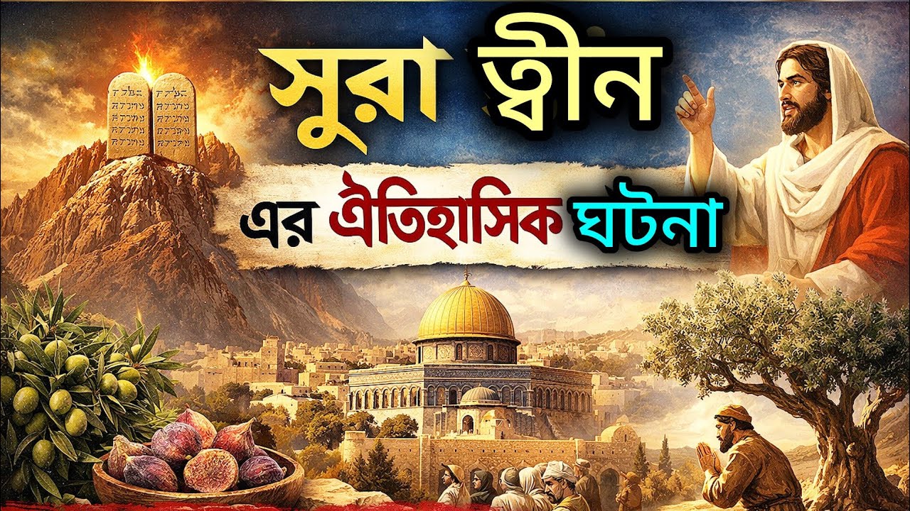 সূরা ত্বীন এর ঐতিহাসিক ঘটনা।