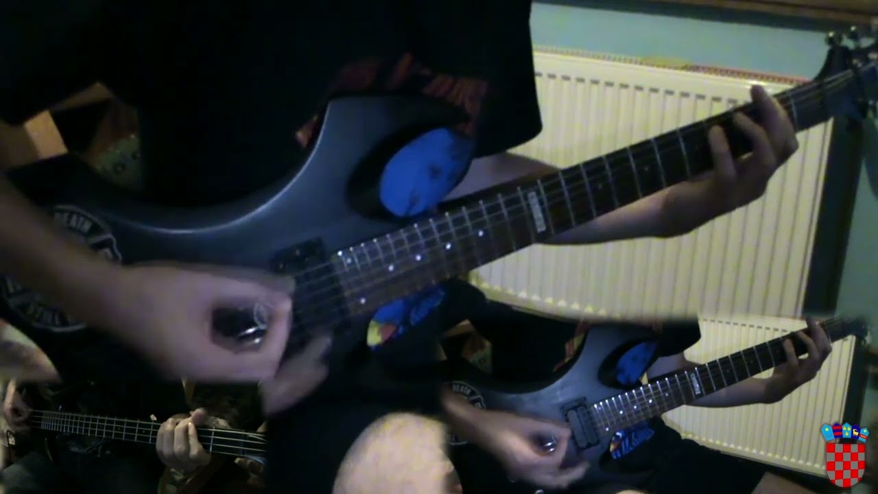 Dream Evil - Heavy Metal In The Night Rhythm Guitar & Bass Cover