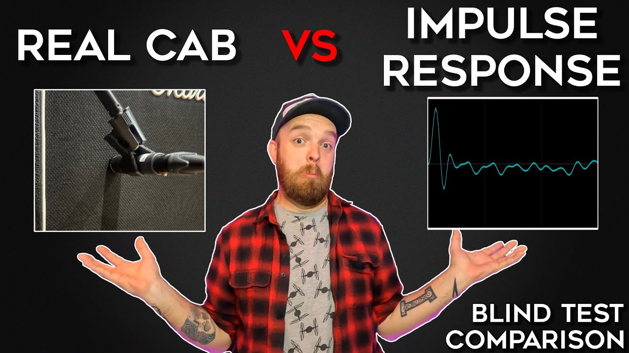 Impulse Response VS Real Mic'ed Cab! (BLIND TEST Comparison)