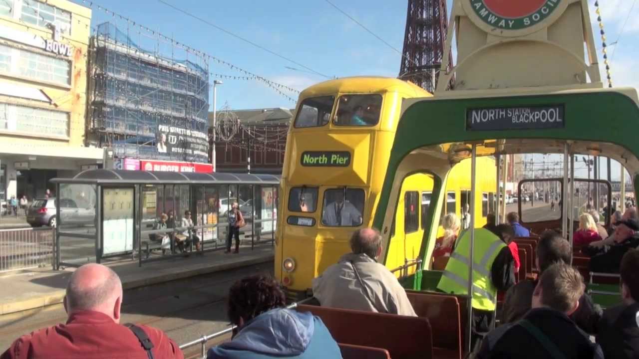 Blackpool Trams Early May Bank Holiday 2013