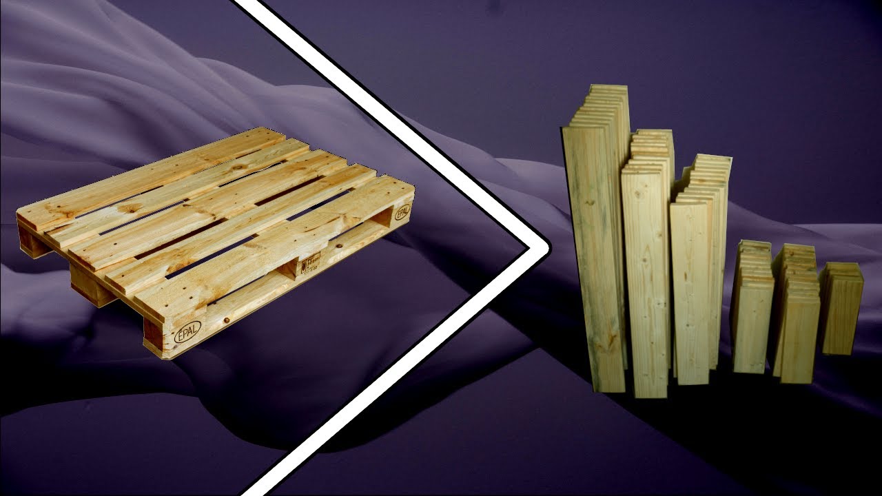 Palette richtig zerlegen // Dismantle pallet