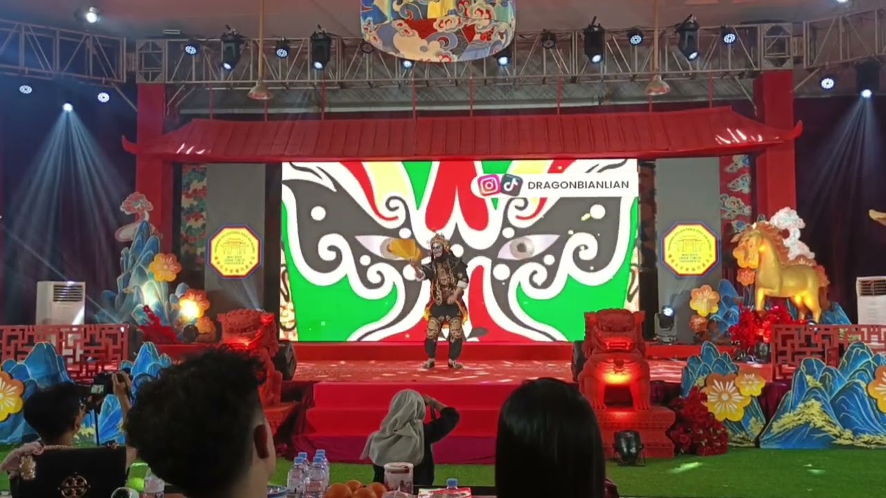 Harmony of Love & Prosperity Mr. Dragon Bian Lian Surabaya 15 Feb 2026 Klenteng En An Kiong Malang
