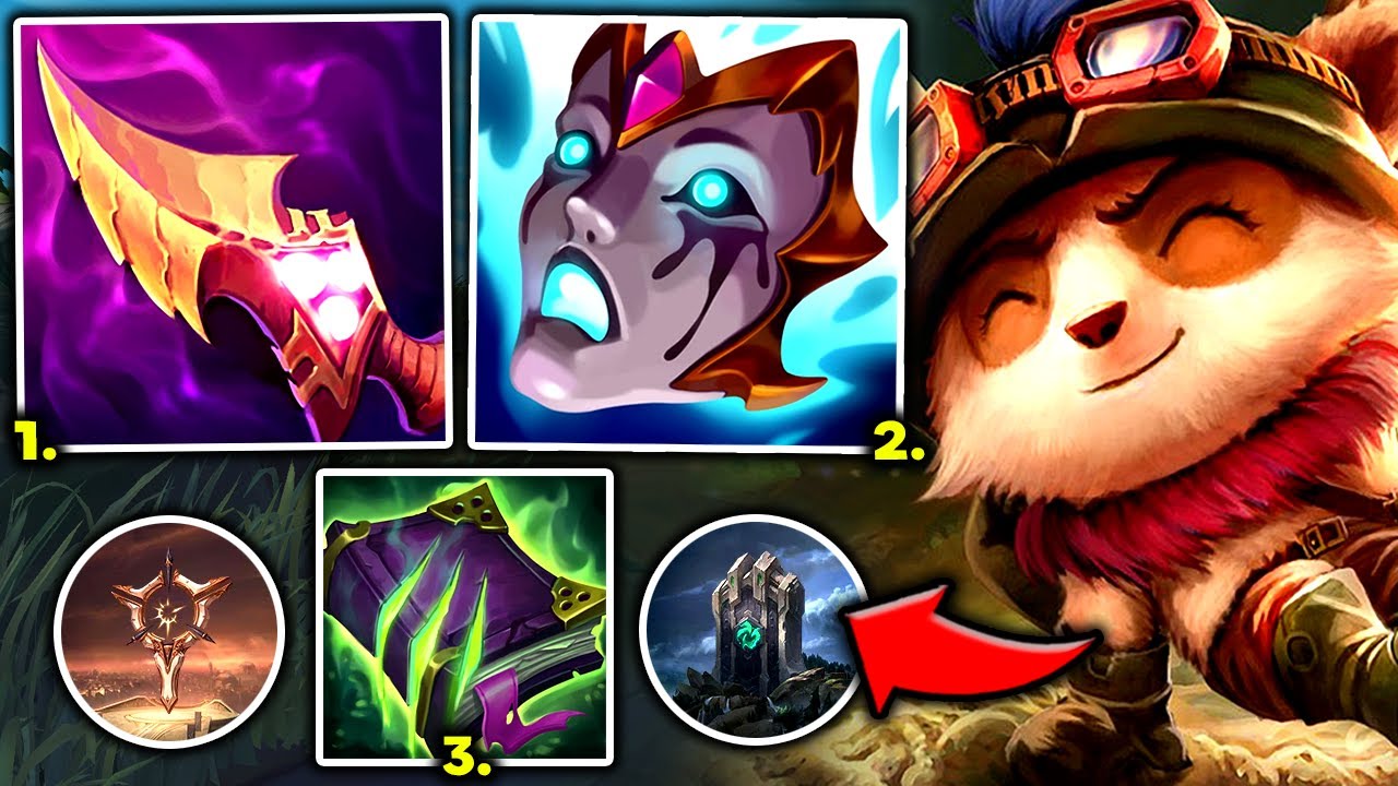 TEEMO TOP IS THE ''END BOSS'' OF TOPLANE (COUNTER EVERYONE) - S12 Teemo TOP Gameplay Guide