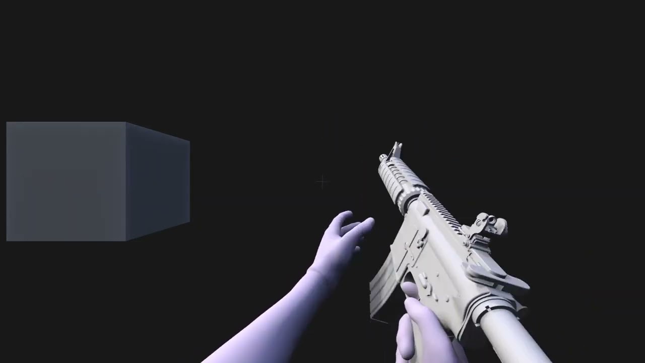 M4 Reload Animation | Blender