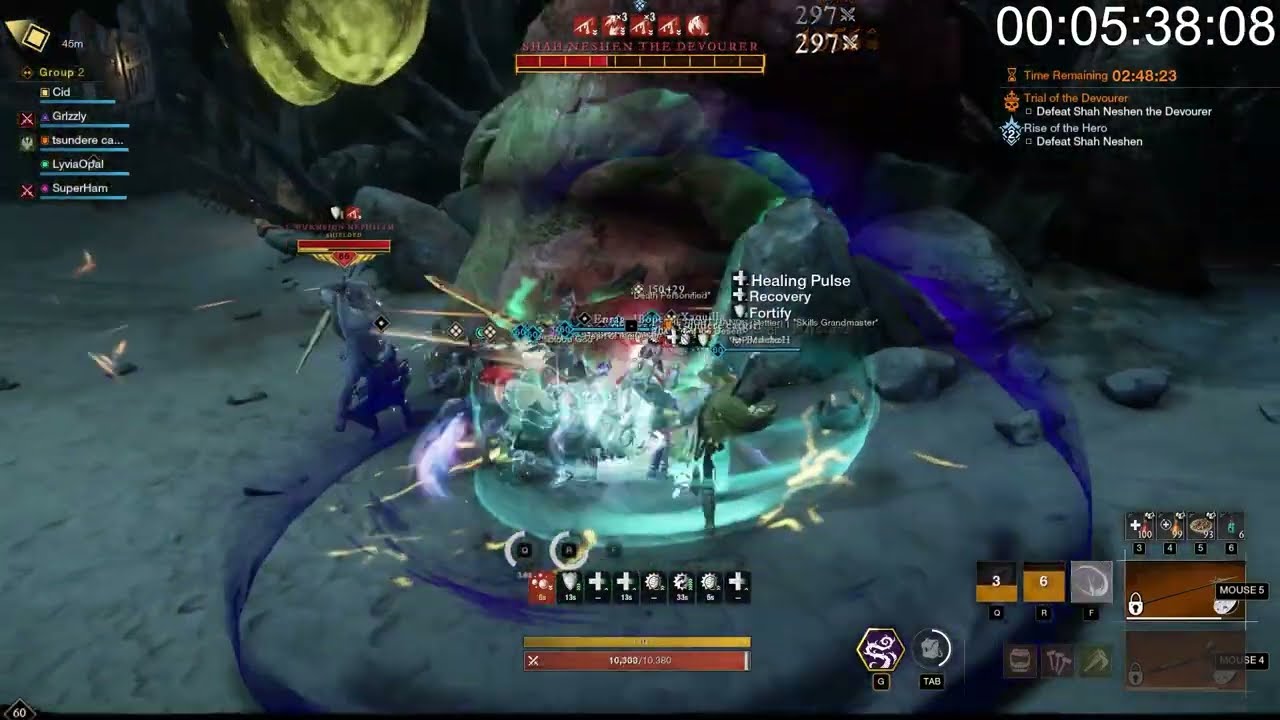 New World - Shah Neshen Sandwurm Raid - Trial of the Devourer (7:22:13)