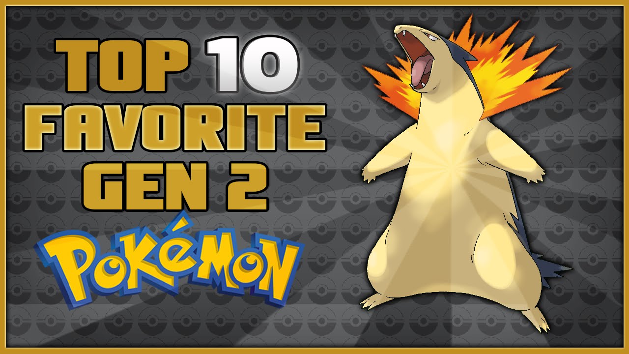 Топ-10 любимых покемонов 2-го поколения | Pok&eacute;mon Gold and Silver