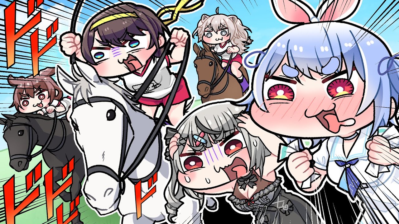 Usada Pekora’s ALL IN for Oozora Subaru【Komainu / Clip / Hololive】