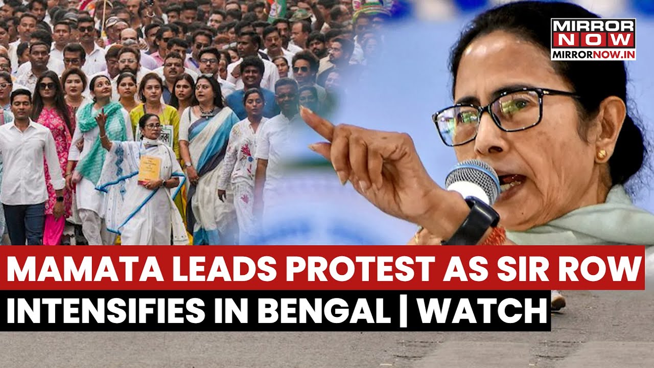 Mamata Banerjee Leads Anti-SIR Rally In West Bengal's Bangaon, Launches Stern Attack At EC & BJP