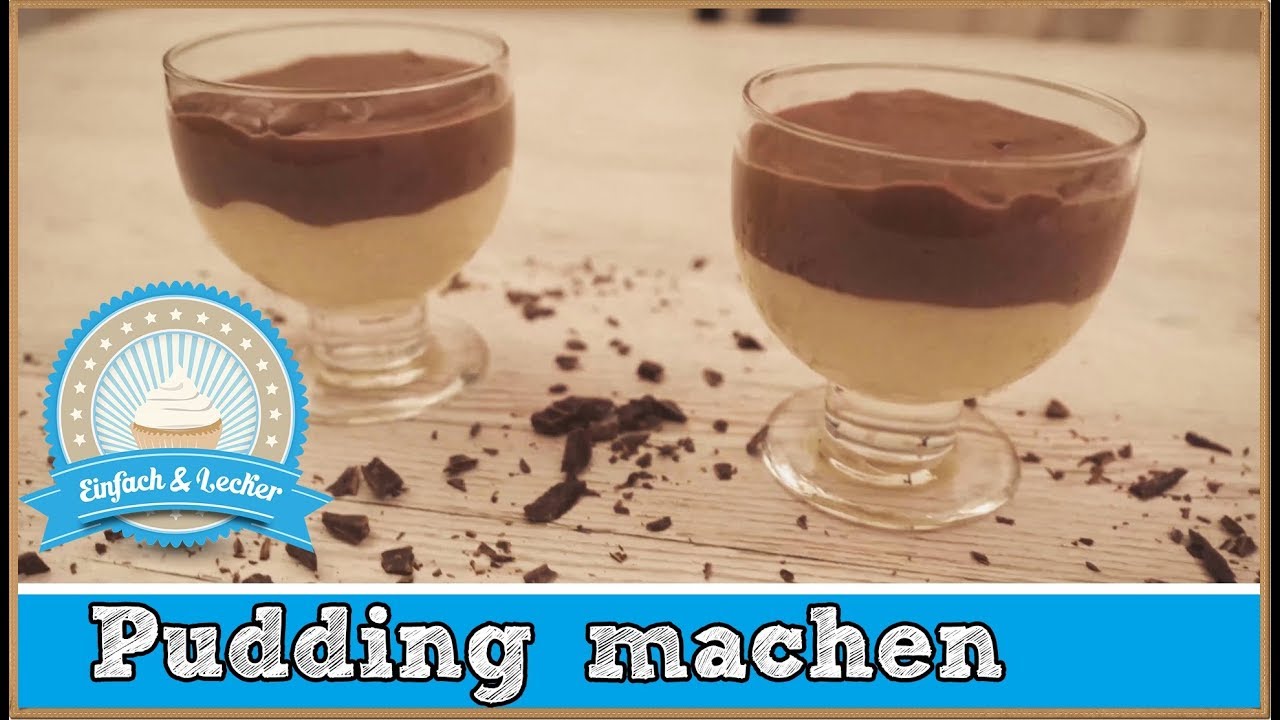 Pudding selber machen - Vanille und Schoko 🍮
