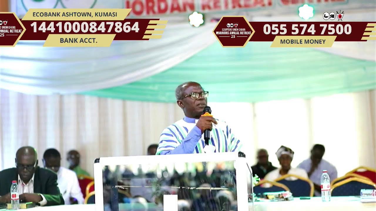 🔴LIVE || SCRIPTURE UNION GHANA || WARRIORS' ANNUAL RETREAT || SU RETREAT CENTRE(JORDAN, SEKO) DAY3