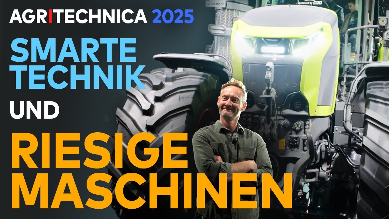 Agritechnica Neuheiten 2025 mit Sven Tietzer