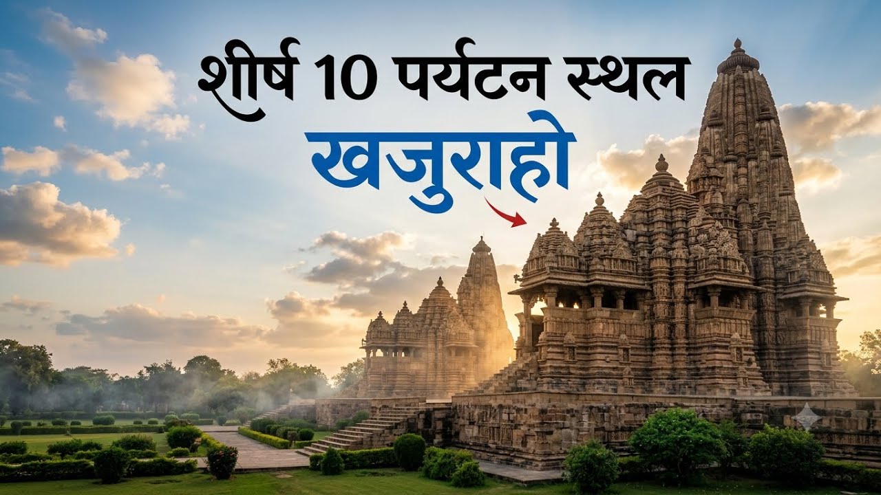 Khajuraho | Top 10 Tourist Places in Khajuraho | खजुराहो - मध्य प्रदेश में घूमने के सबसे अच्छे स्थान