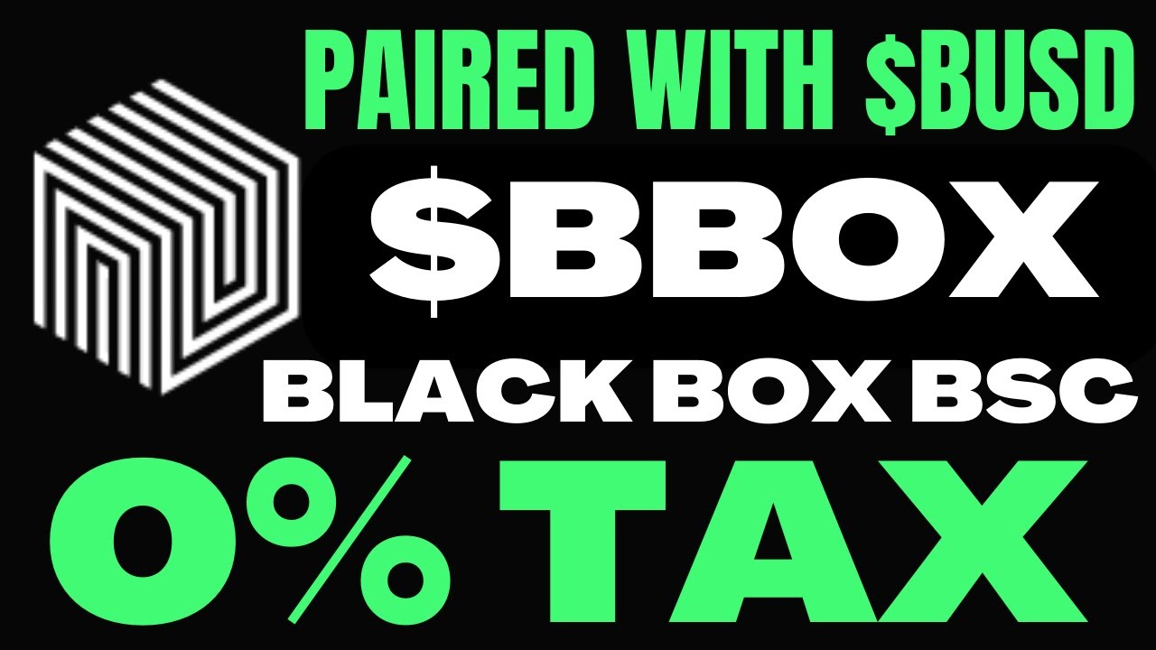 BLACK BOX ZERO PERCENT COIN PAIRED WITH BUSD KILLIN IT IN THE BEAR MARKET
